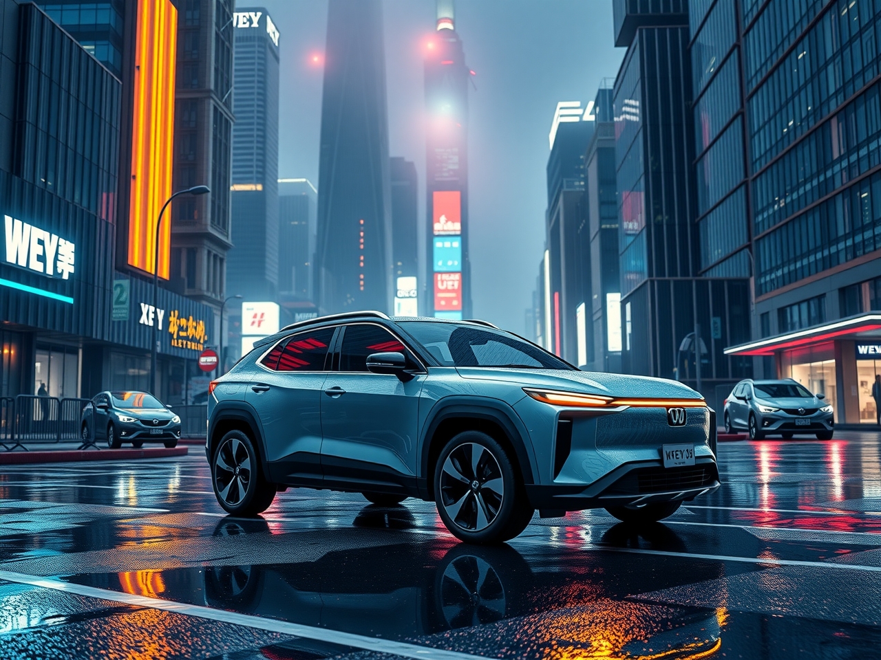 WEY 05: Премиальный кроссовер с инновационными технологиями теперь доступен в России!