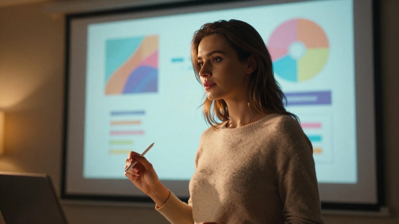 Учебный процесс с интерактивной панелью